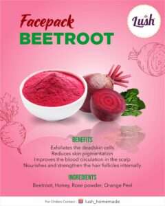 Beetroot Face Pack