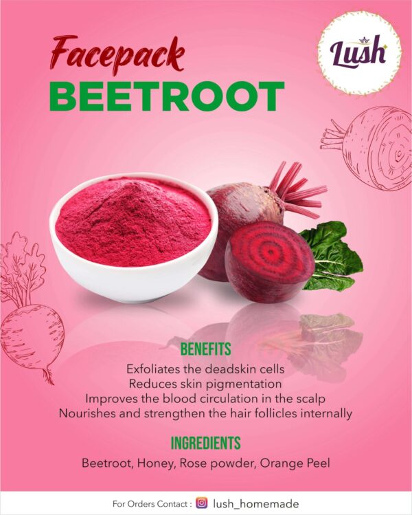Beetroot Face Pack