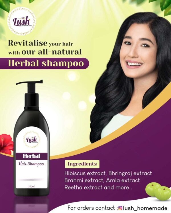 Herbal shampoo