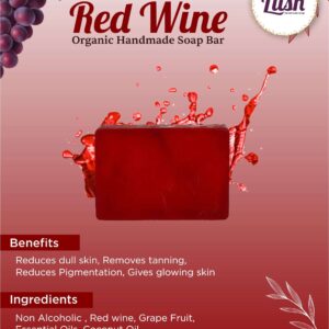 Redwine soap