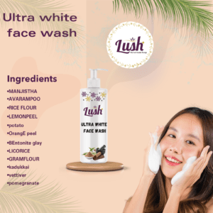 ULTRA WHITE FACE WASH GEL[100ML]